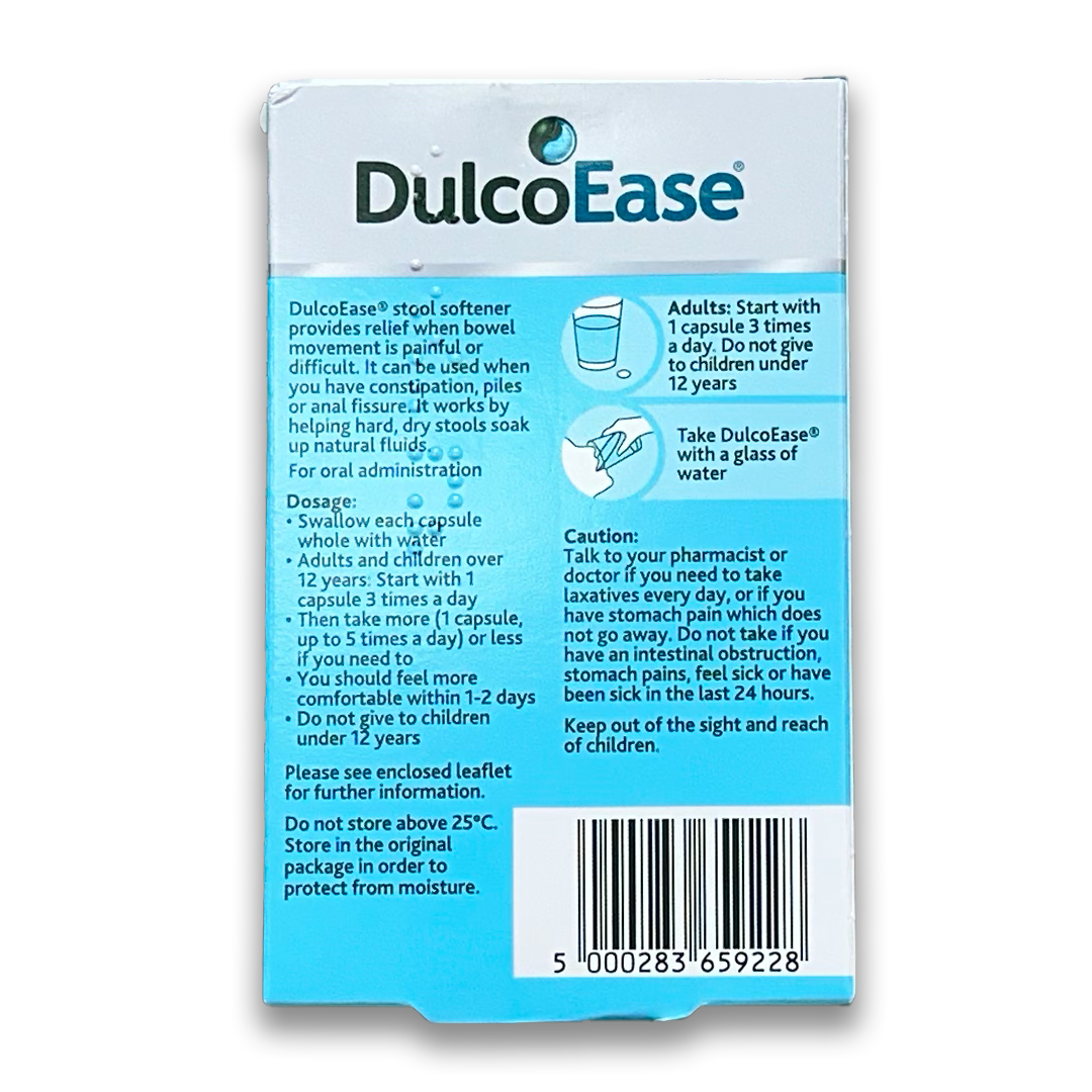 Dulcoease 100mg Capsules.