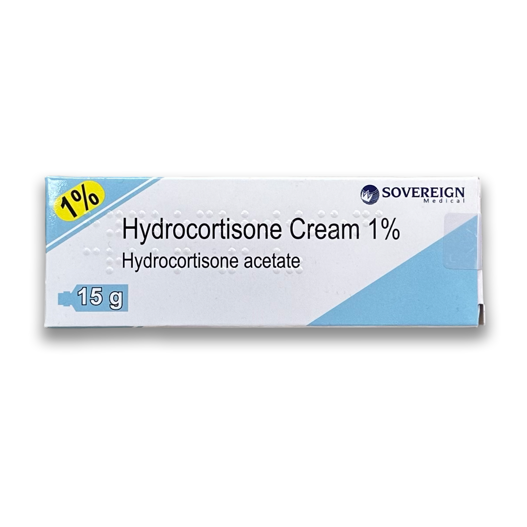 Hydrocortisone 1% w/w Cream - (Brand May Vary).