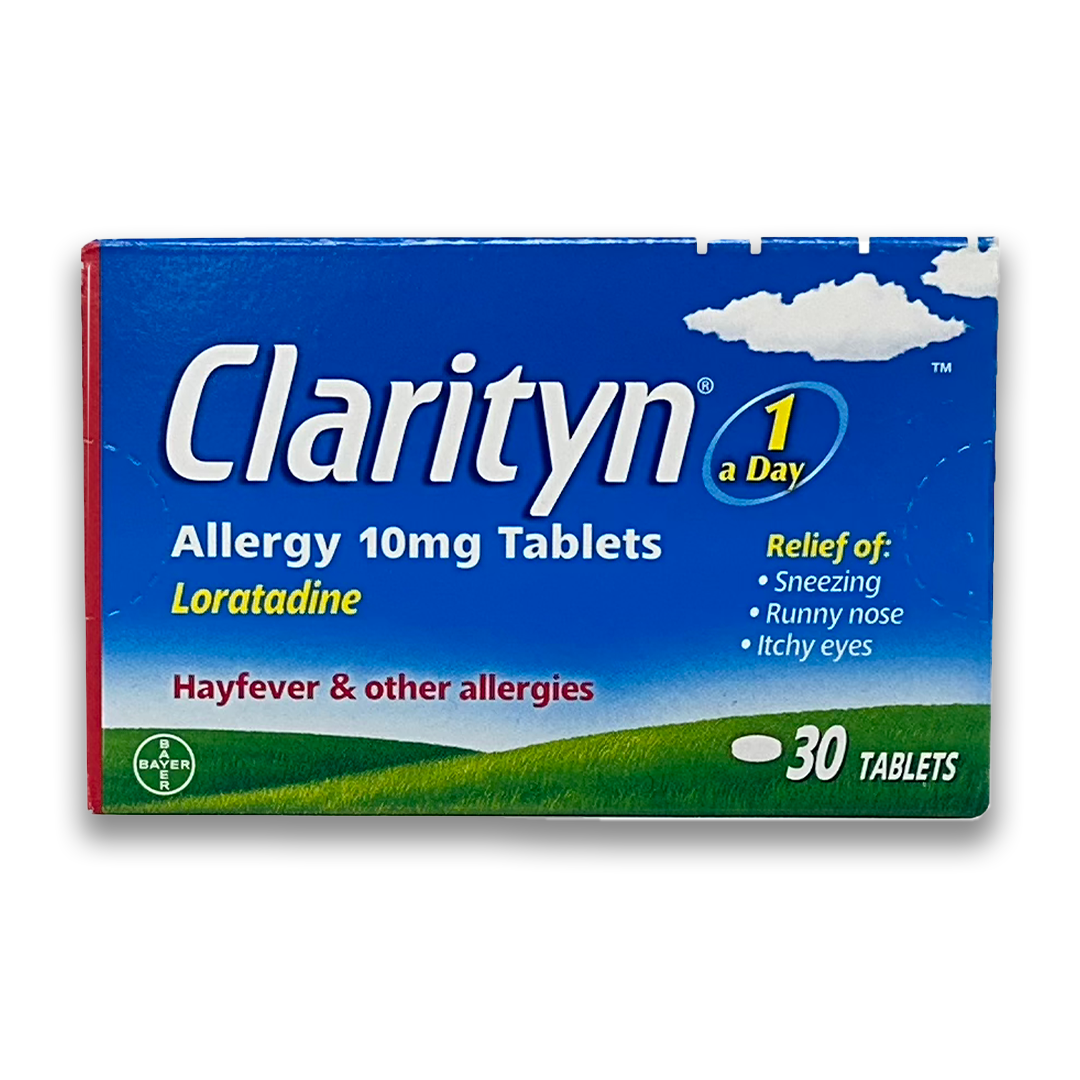 Clarityn Allergy 10mg - 30 Tablets.