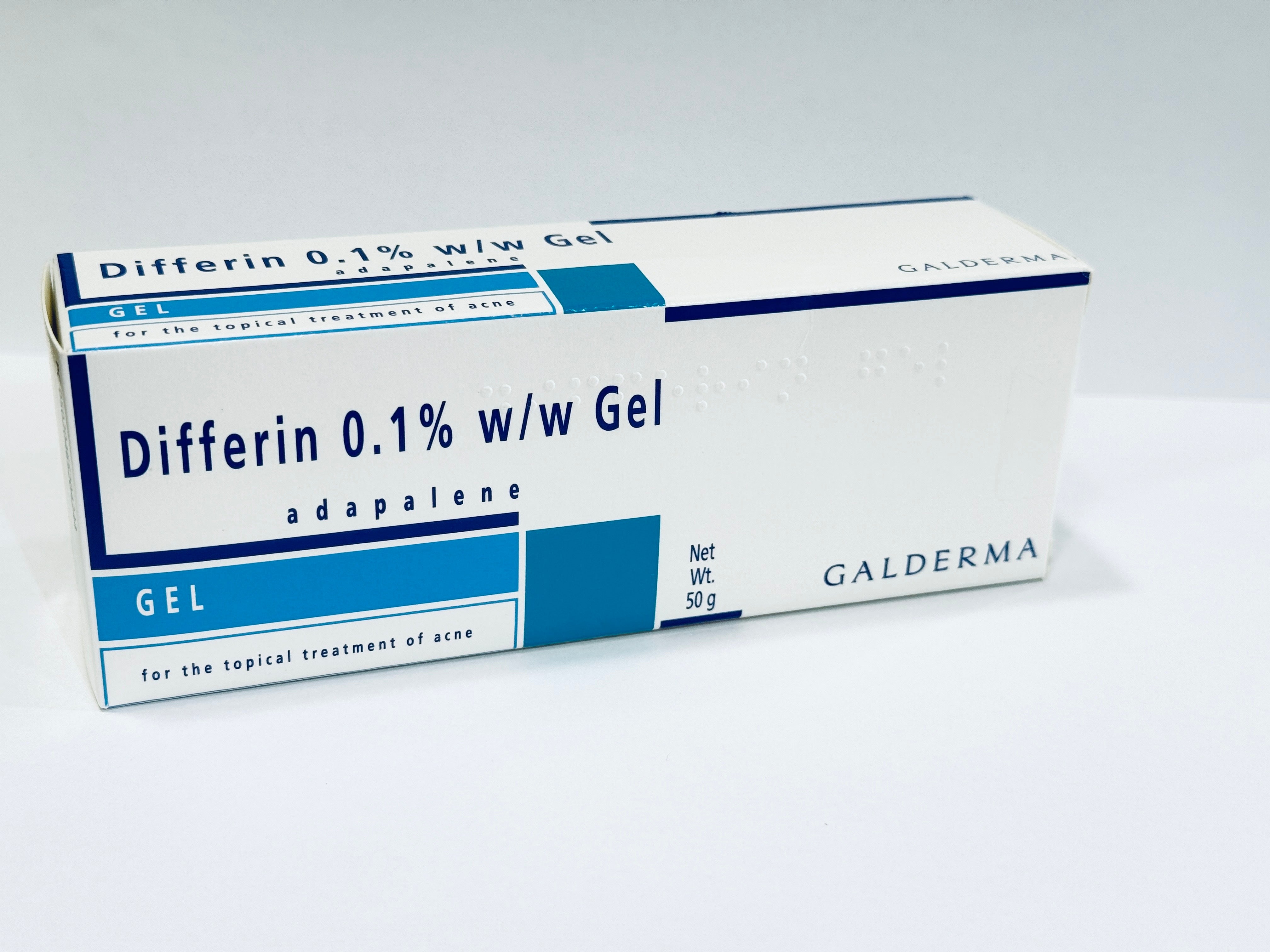 Differin Gel 0.1% (adapalene) - 50g