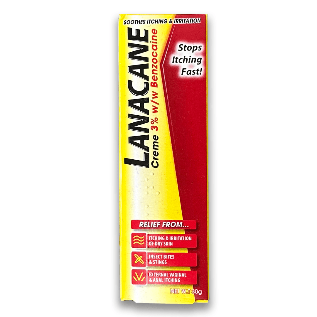 Lanacane 3% Benzocaine Cream - Rightangled