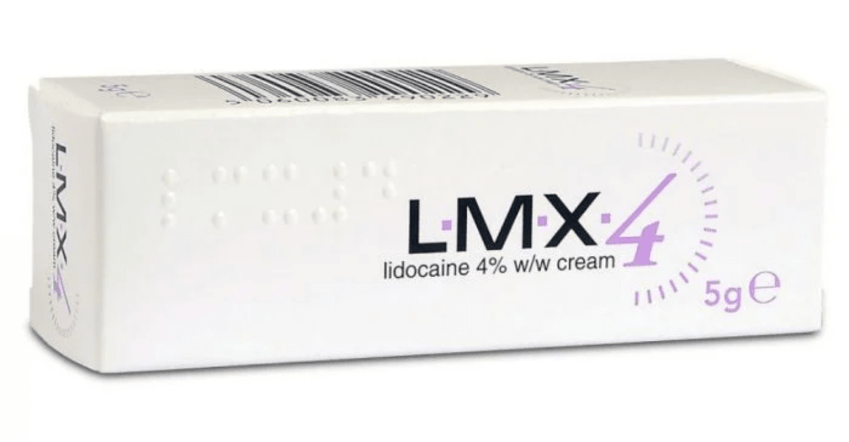 LMX Lidocaine 4% - Rightangled