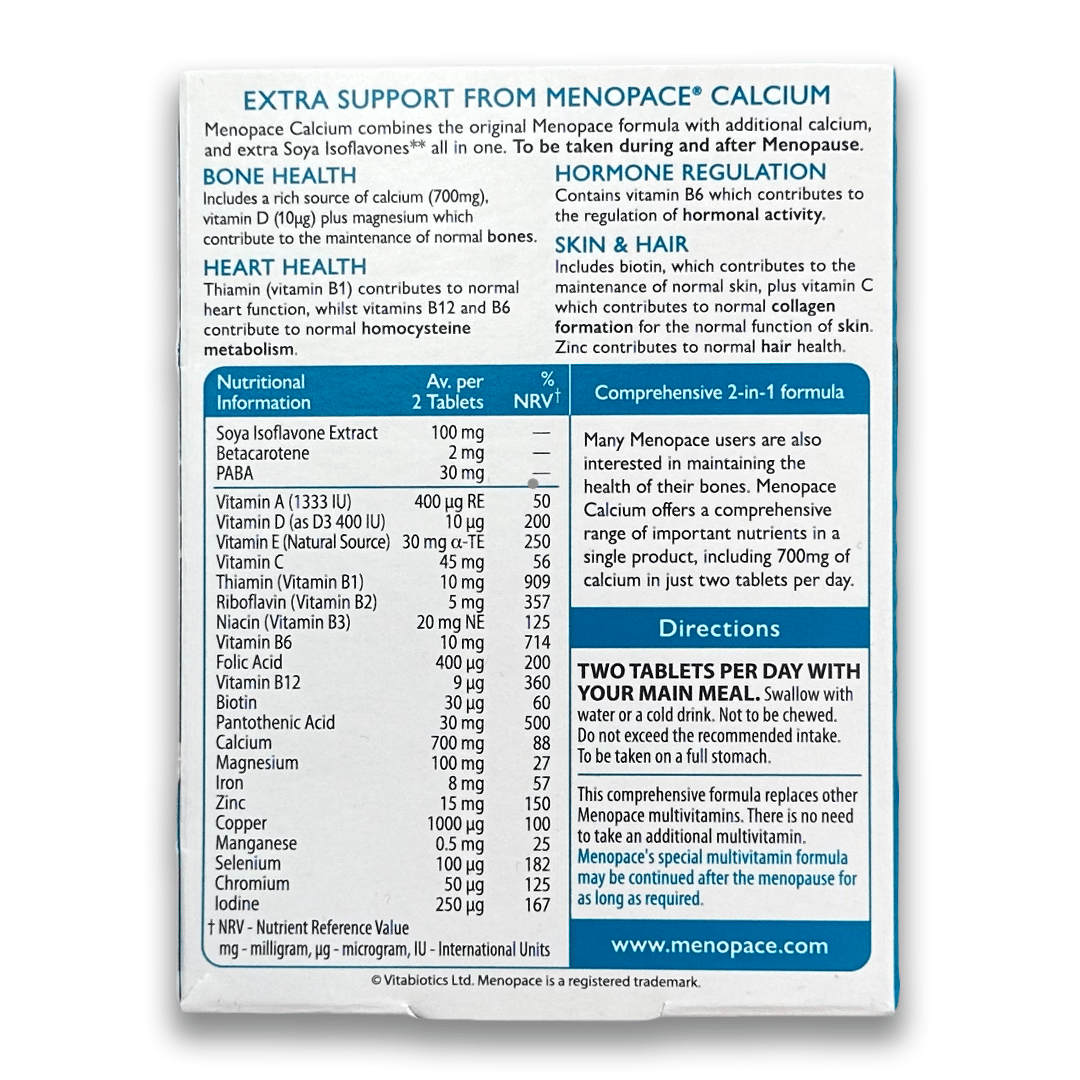 Menopace Calcium - Rightangled