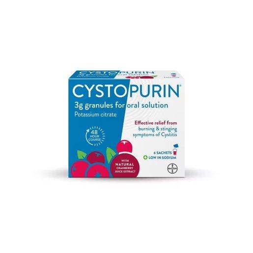Cystopurin 3g Granules (Cystitis Relief) - 6 Sachets - Rightangled