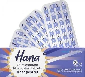 Hana 75 Microgram Film-coated - Rightangled