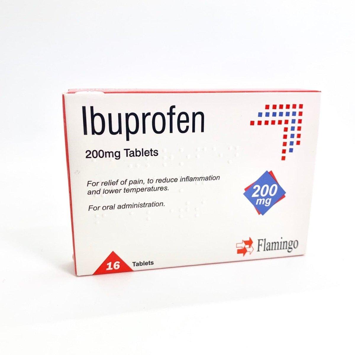 Ibuprofen 200mg tablets - Rightangled