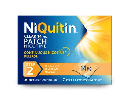 NiQuitin Transdermal Nicotine Patches - Rightangled