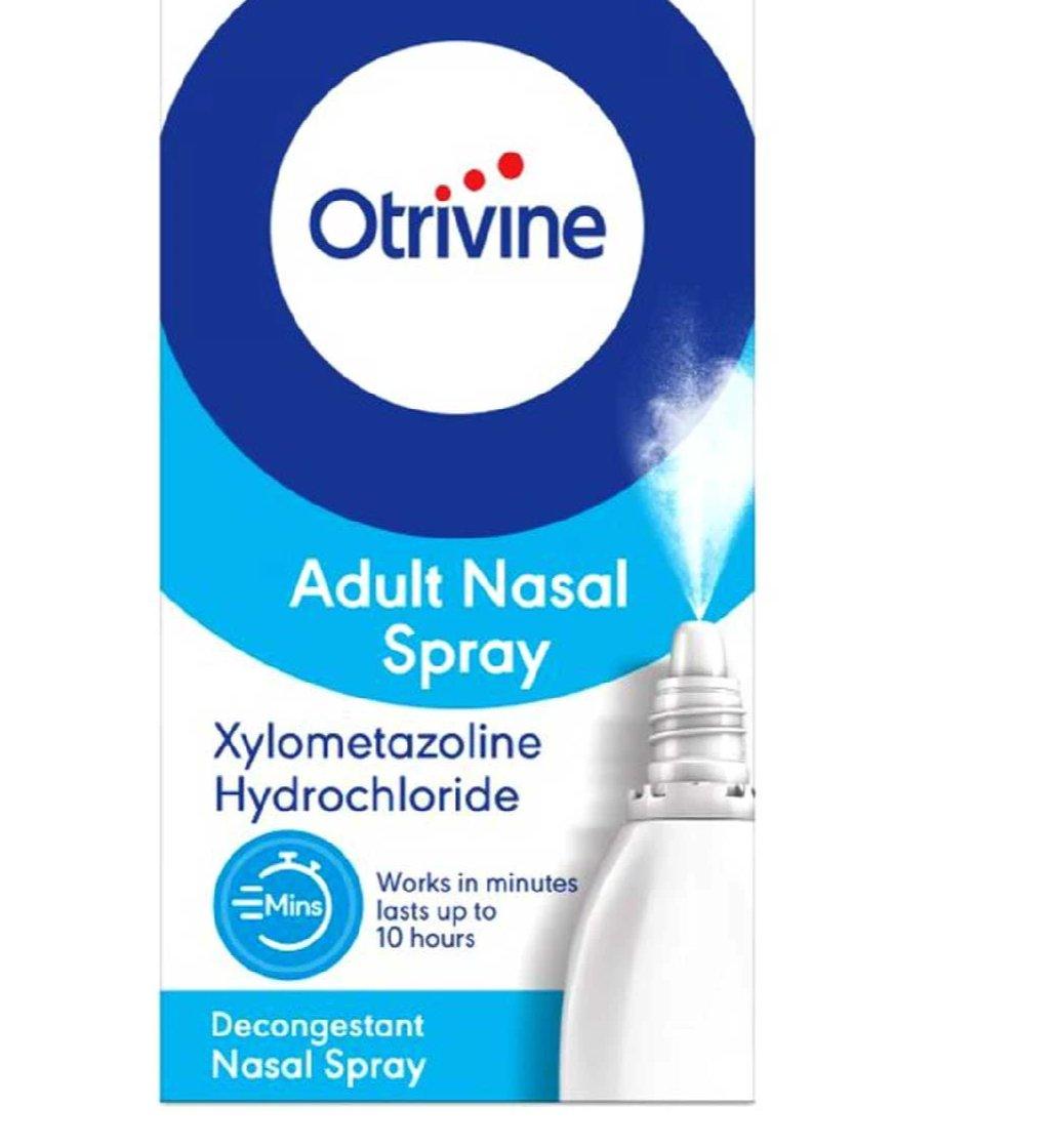 Otrivine Adult Nasal Spray - Rightangled