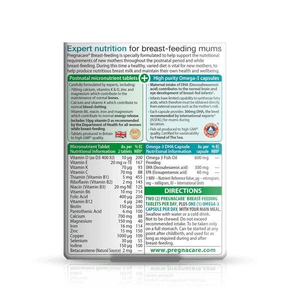 Pregnacare Breastfeeding - Rightangled