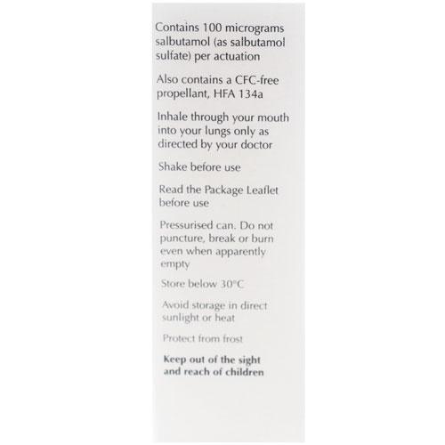 Ventolin Evohaler 100mcg - Rightangled