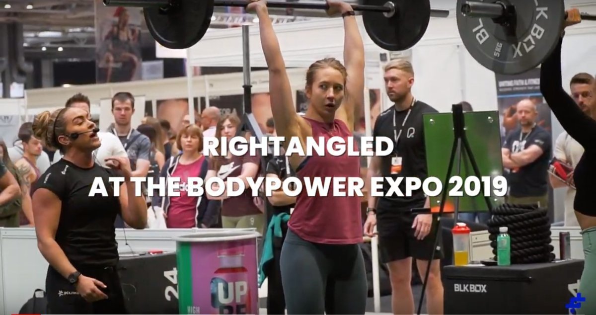 Rightangled at BodyPower Expo 19 - Rightangled