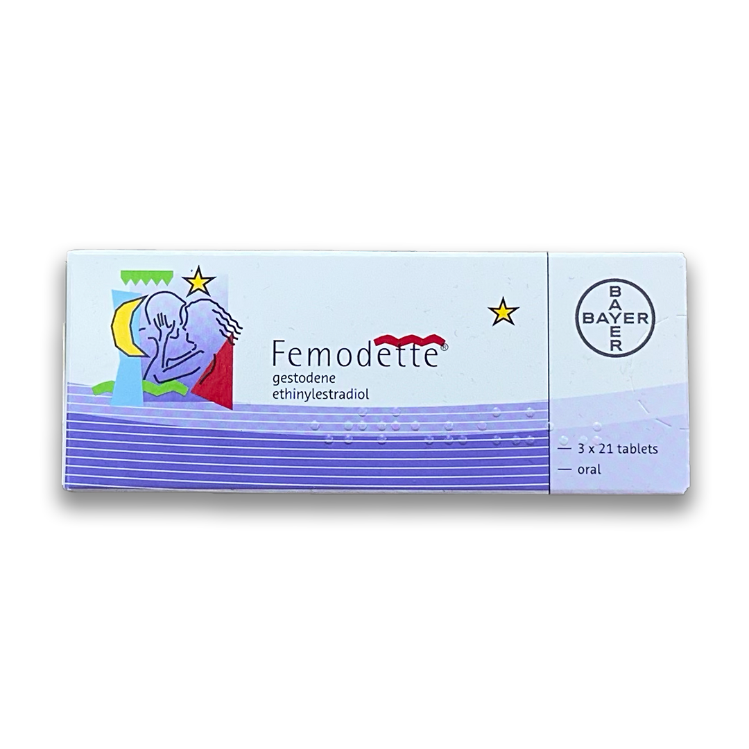 Femodette Tablets - Rightangled