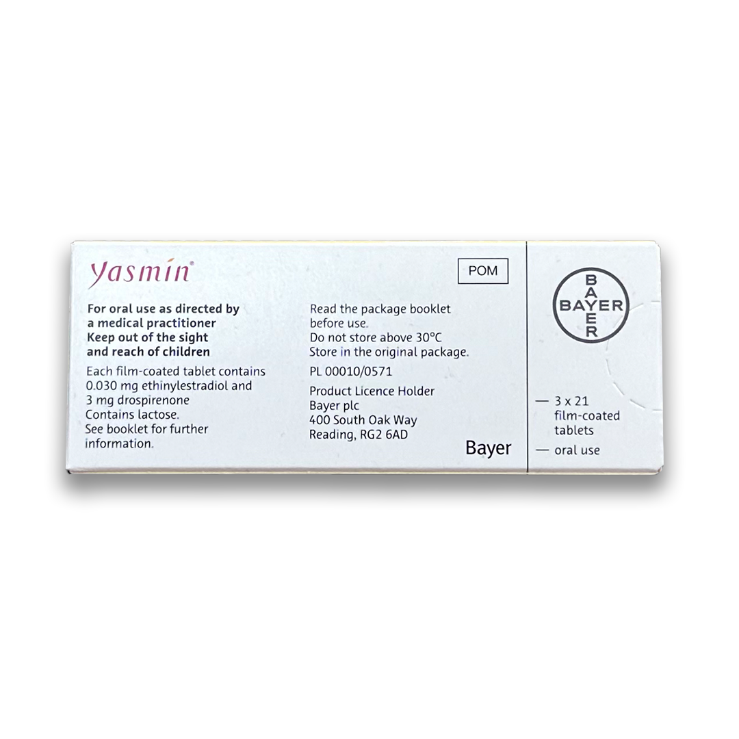 Yasmin Tablets - Rightangled