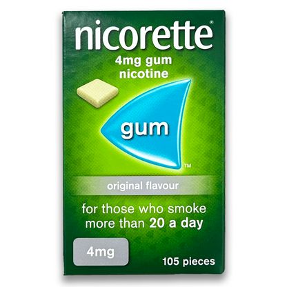 Nicorette gum (Nicotine) - Rightangled