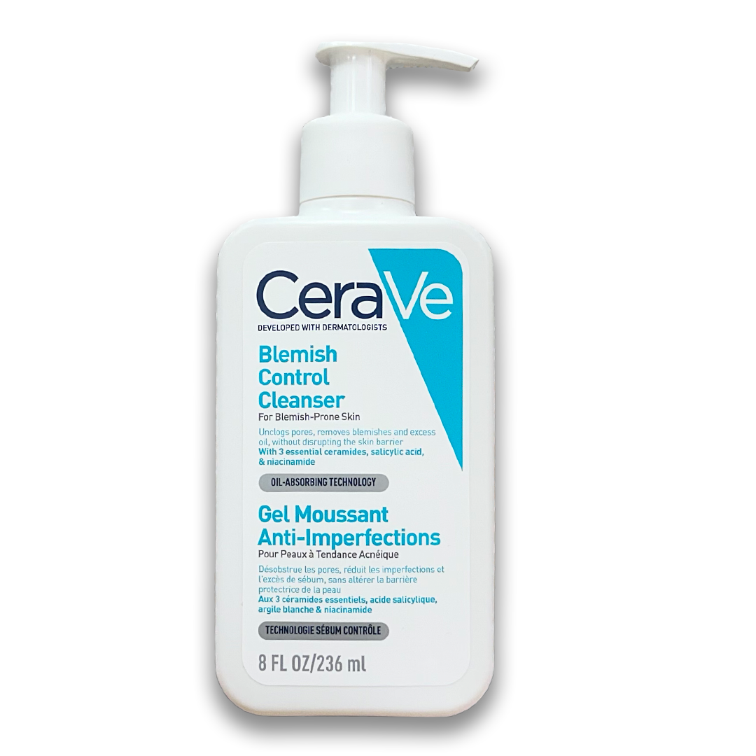 CeraVe Blemish Control Face Cleanser with 2% Salicylic Acid & Niacinamide - Rightangled