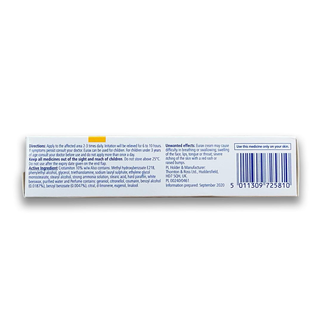 Eurax Cream 30g - Rightangled