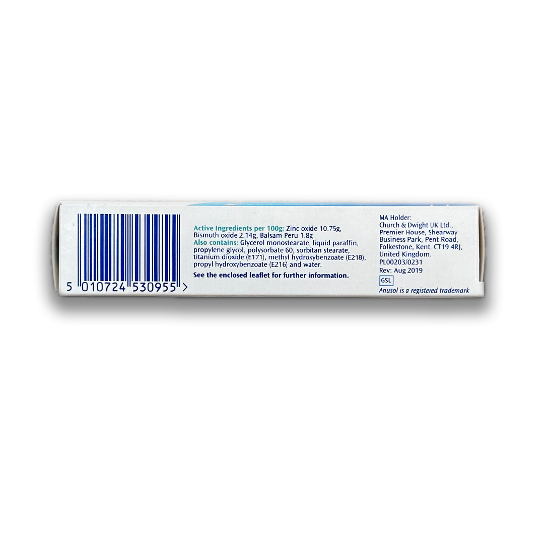 Anusol Cream - Rightangled