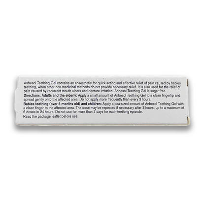 Anbesol Teething Gel - Rightangled
