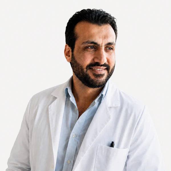 A real clinician reviews your case