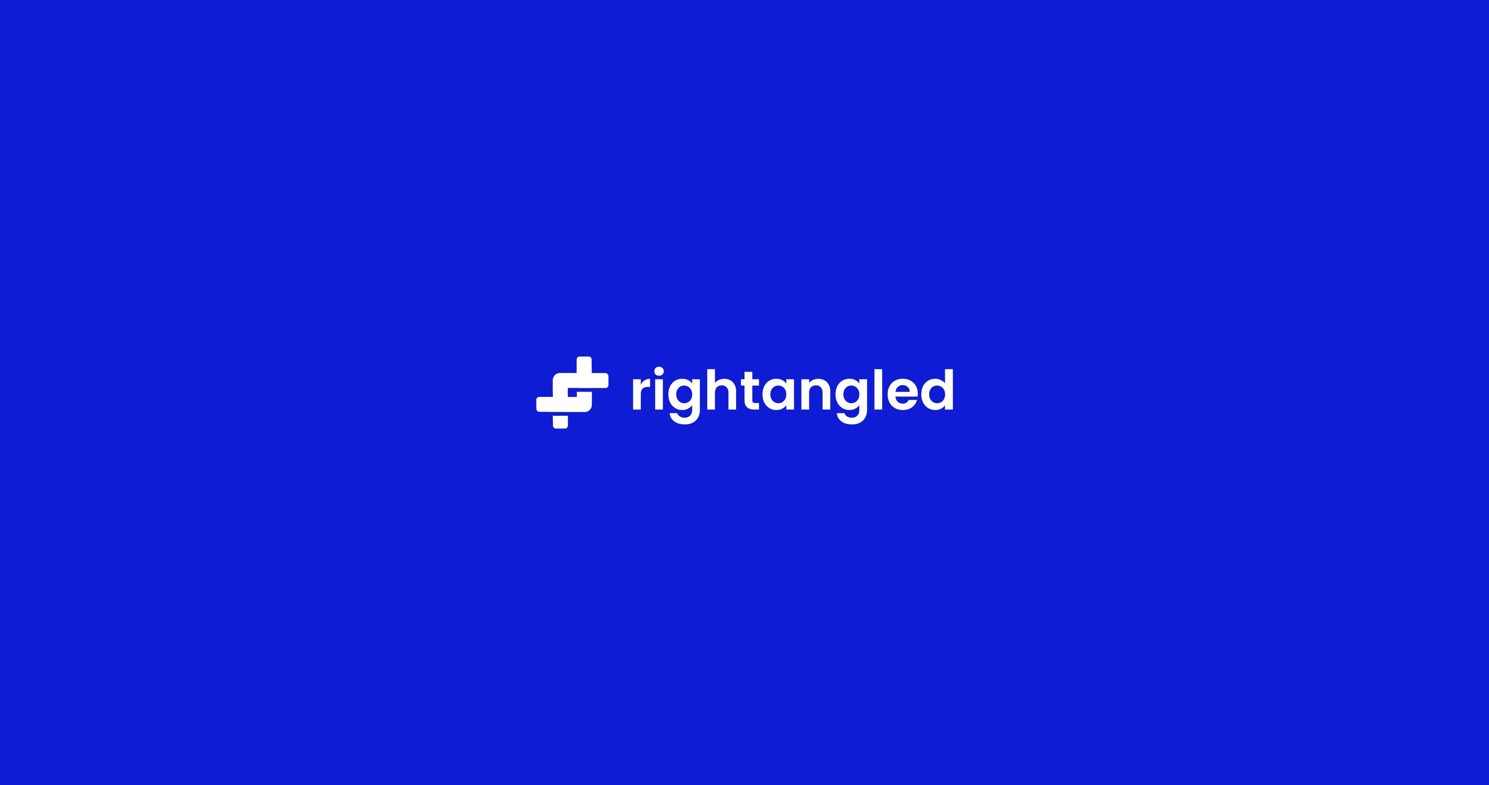 rightangled blue logo