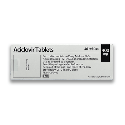 Aciclovir 400mg tablets - Rightangled