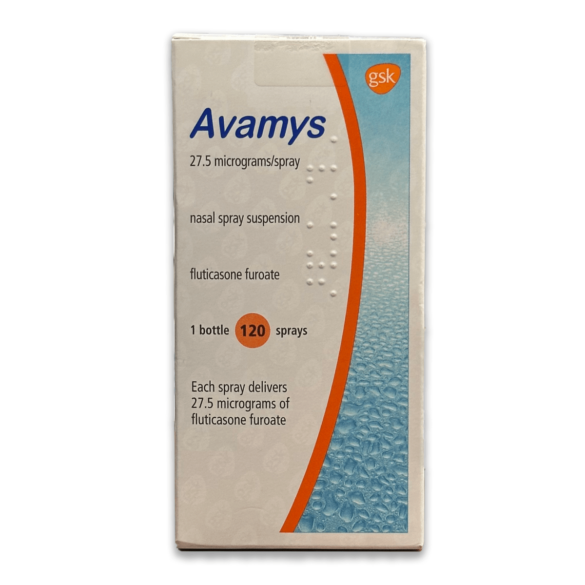 Avamys 27.5mcg Nasal Spray - Rightangled