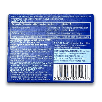 Beechams Flu Plus - Rightangled