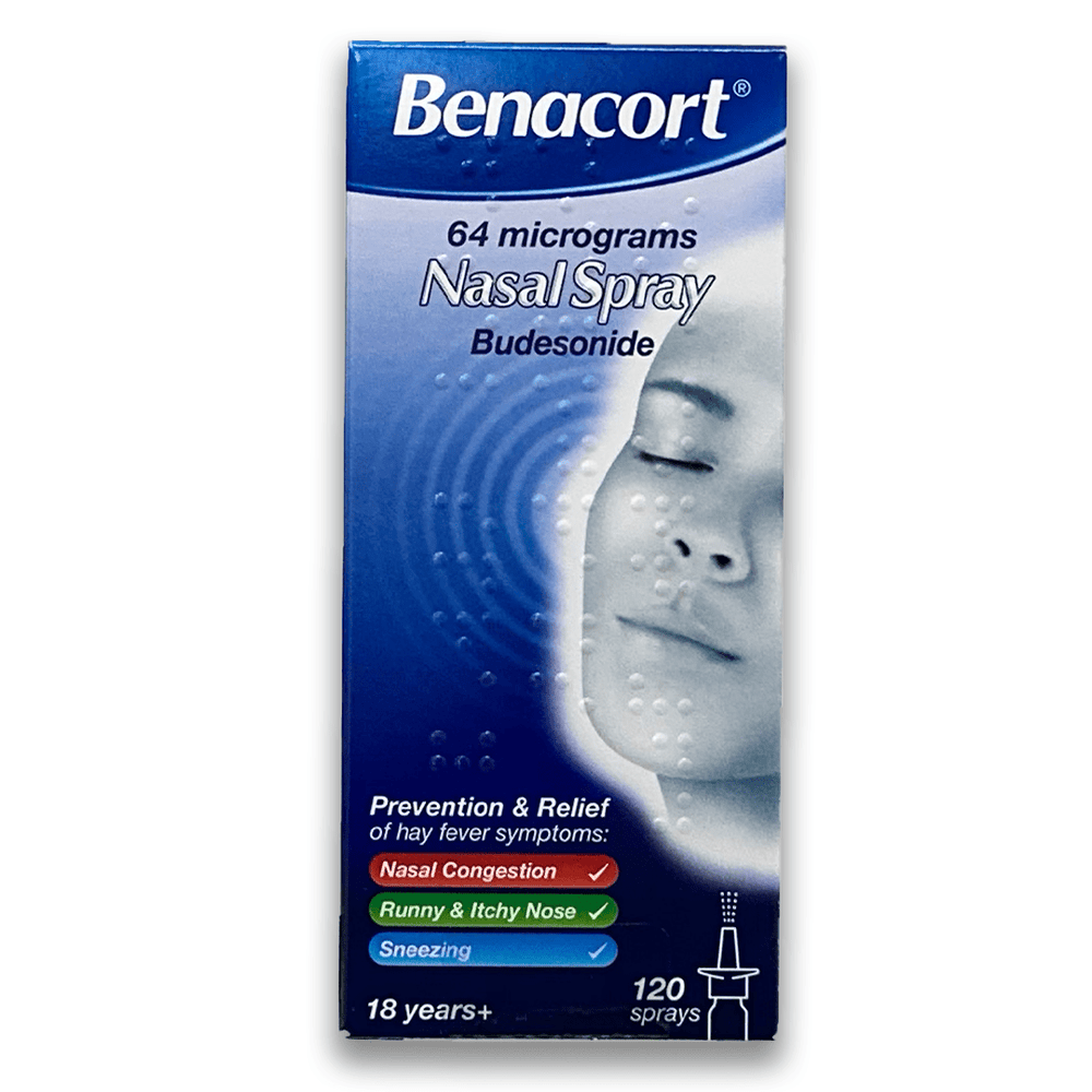 Benacort Nasal Spray 120 - Allergy Relief & Inflammation Aid – Rightangled