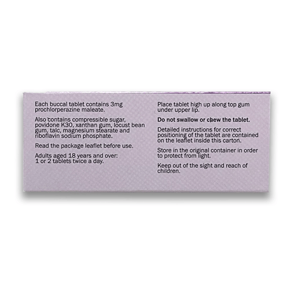 Buccastem M 3mg Tablets - Rightangled