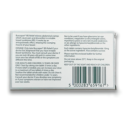 Buscopan IBS Relief Tablets - Rightangled