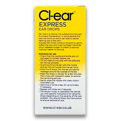 CL - EAR Express (Ear Drops) - Rightangled