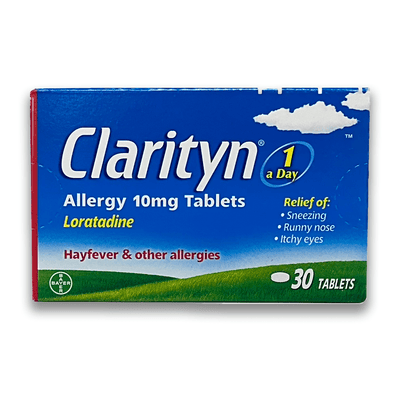 Clarityn Allergy 10mg - 30 Tablets - Rightangled