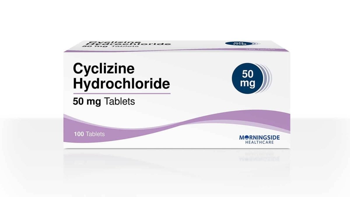 Cyclizine 50mg Tablets - Rightangled