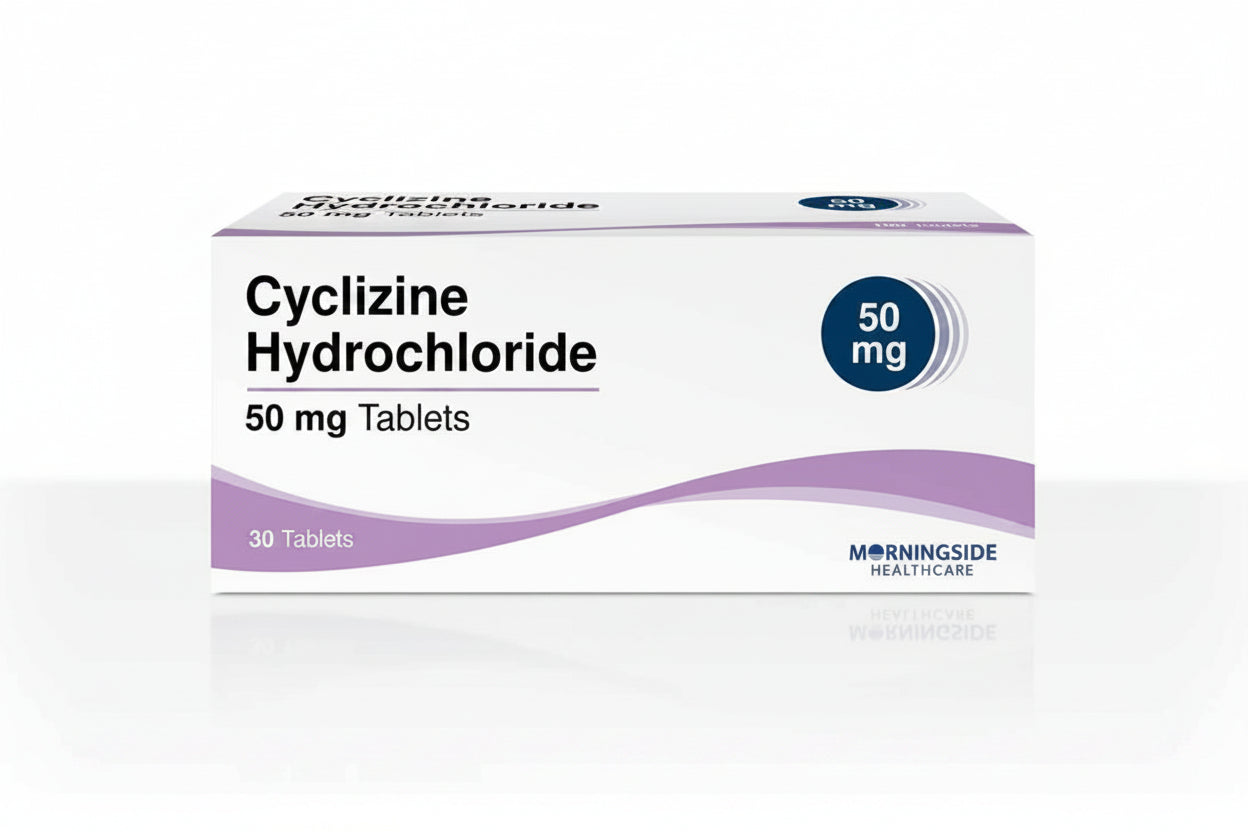 Cyclizine 50mg Tablets - Rightangled