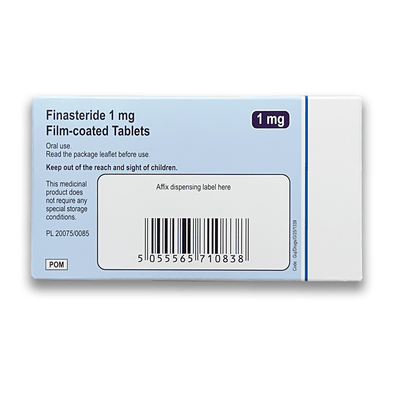Finasteride 1mg Tablets - Rightangled