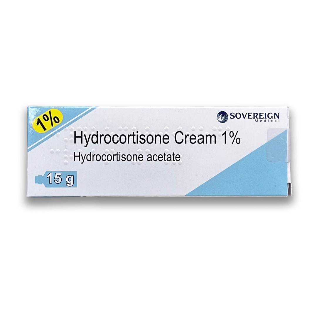 Hydrocortisone 1% w/w Cream - (Brand May Vary) - Rightangled