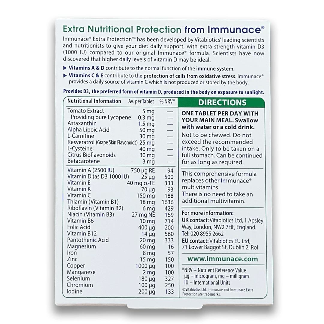 Immunace Extra Protection - Rightangled
