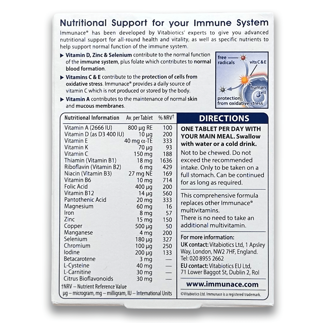 Immunace original - Rightangled