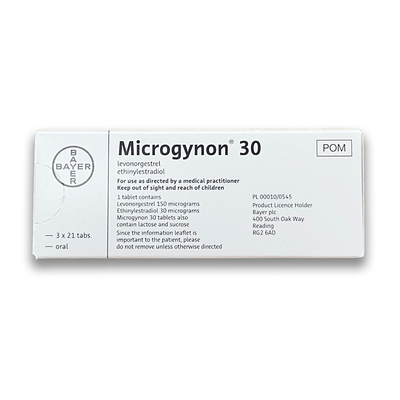 Microgynon 30 Tablets - Rightangled