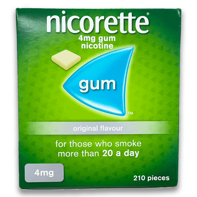 Nicorette gum (Nicotine) - Rightangled