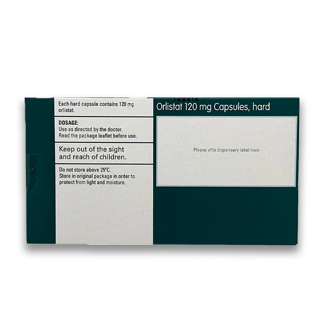 Orlistat 120mg Capsules - Rightangled