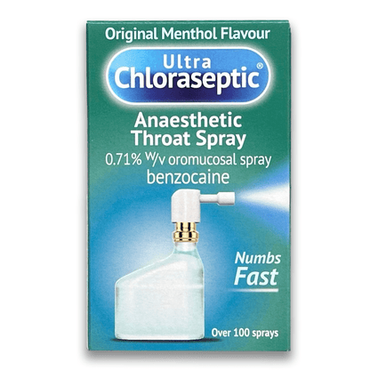 Ultra Chloraseptic Menthol Throat Spray - Rightangled