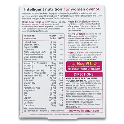 Wellwoman 50+ - Rightangled