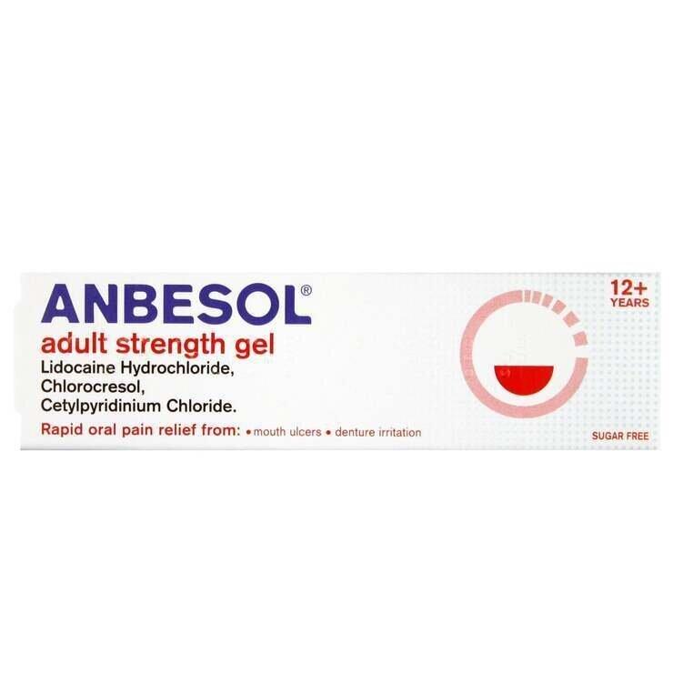 Anbesol Adult Strength Gel - Rightangled