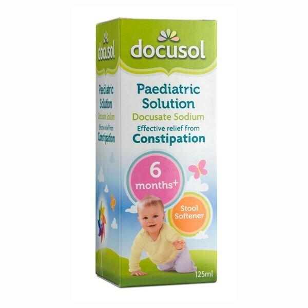 Docusol Paediatric Solution - 125ml - Rightangled
