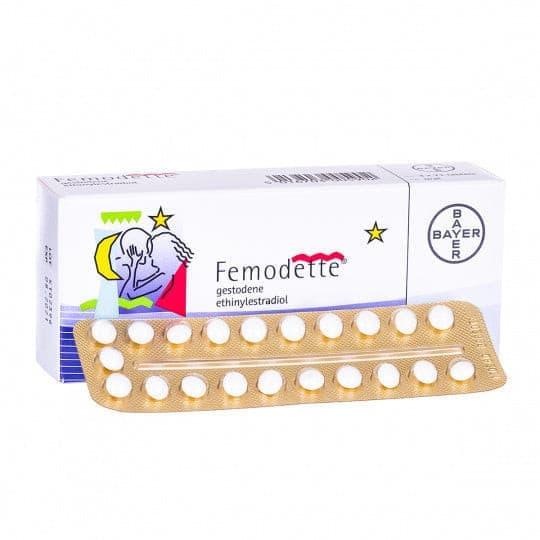 Femodette Tablets - Rightangled