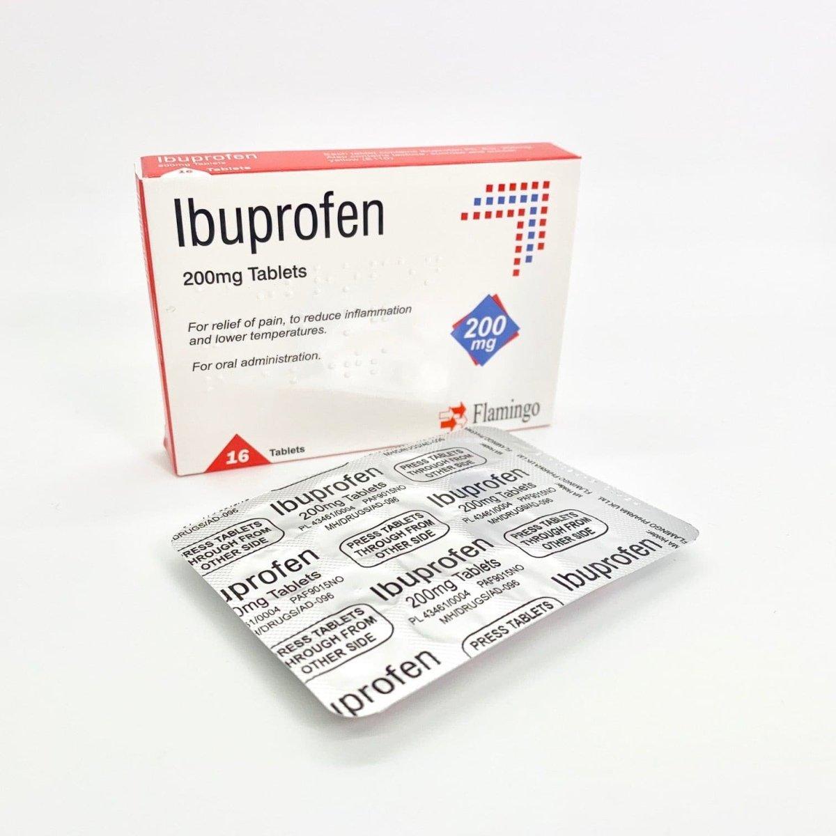 Ibuprofen 200mg tablets - Rightangled