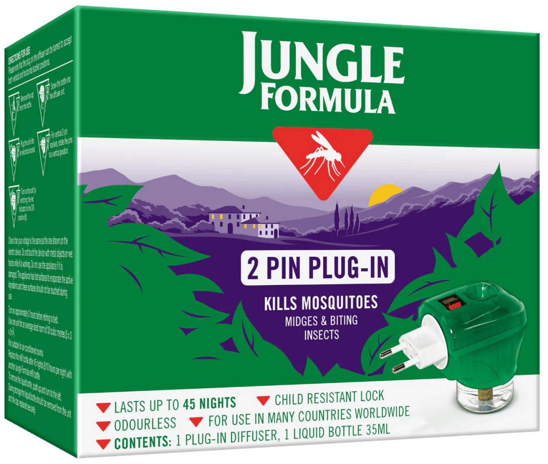 Jungle Formula 2 pin plug-in - Rightangled