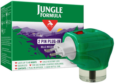 Jungle Formula 2 pin plug - in - Rightangled