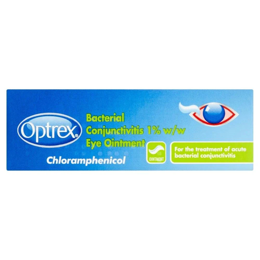 Optrex Bacterial Conjunctivitis Eye Ointment - Rightangled